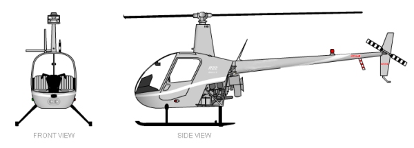 Robinson R22 Betta II Views