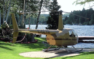 R44 in the backyard!